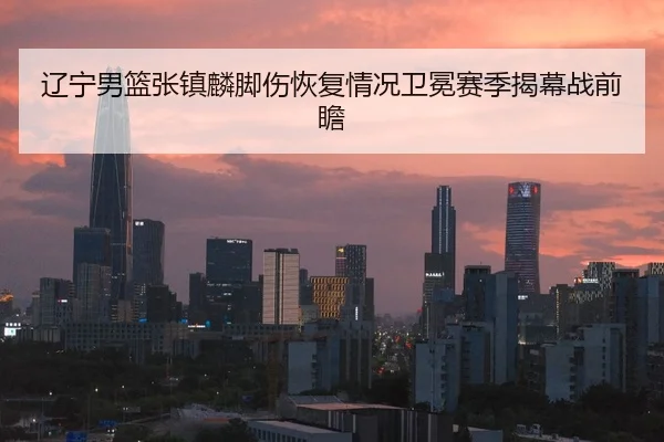 辽宁男篮张镇麟脚伤恢复情况卫冕赛季揭幕战前瞻